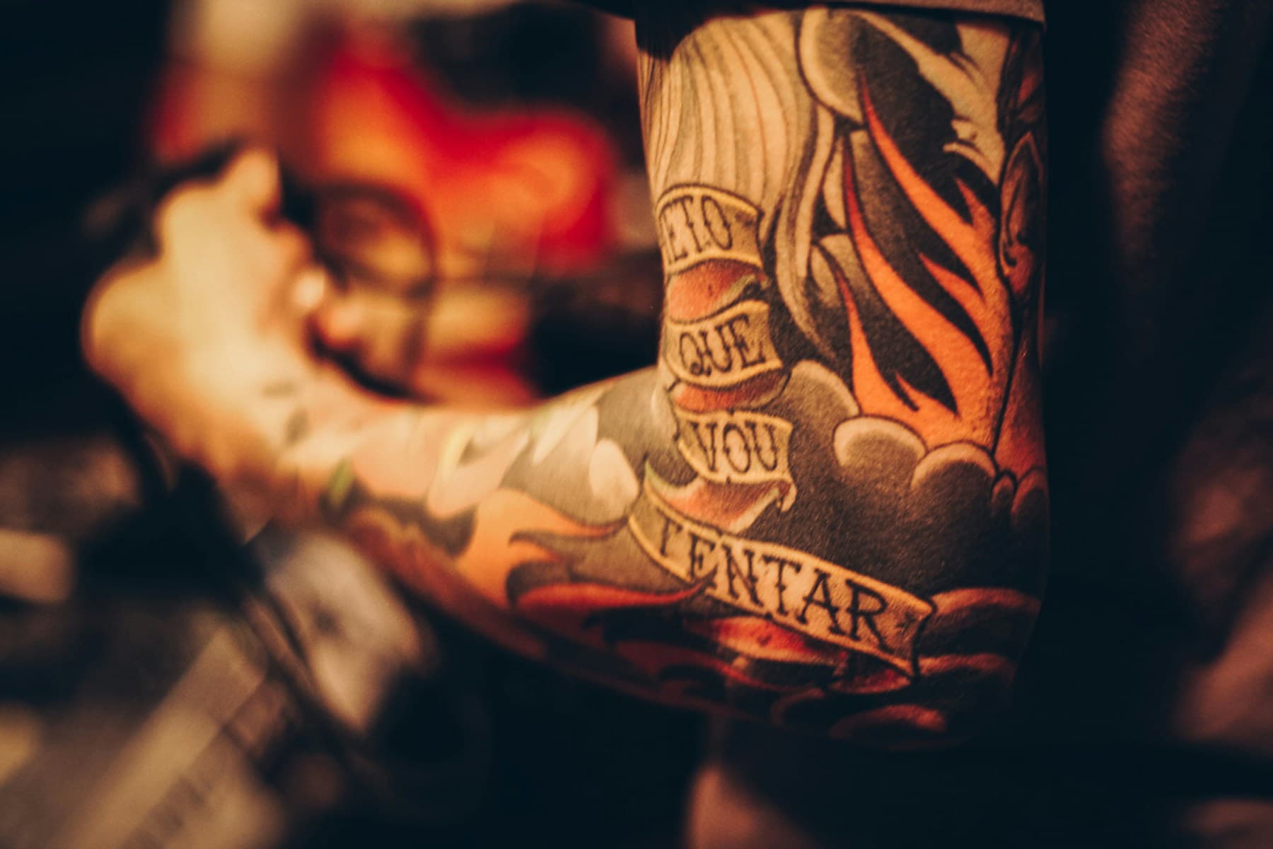 Realistic tattoo portfolio piece